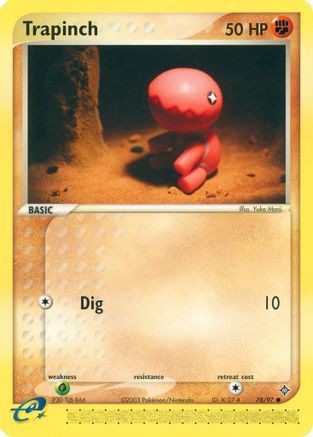 Trapinch 78/97 - Dragon Reverse Holofoil - Poke-Collect