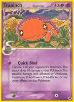 Trapinch δ 69/101 - Dragon Frontiers - Poke-Collect