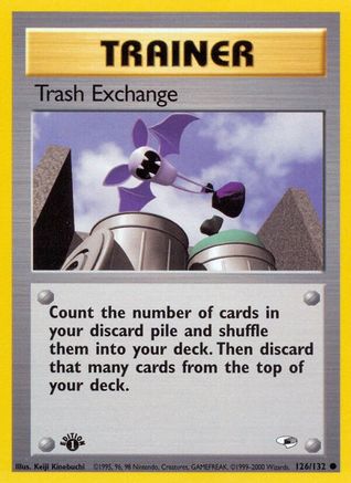 Trash Exchange 126/132 - Gym Heroes Unlimited - Poke-Collect