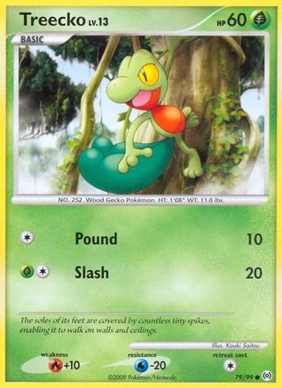 Treecko 79/99 - Arceus Reverse Holofoil - Poke-Collect