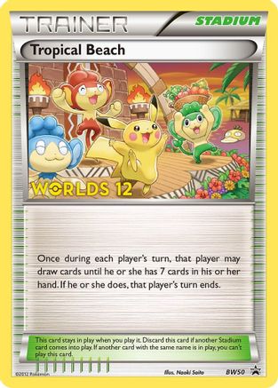 Tropical Beach BW50/101 - BW Black Star Promos - Poke-Collect