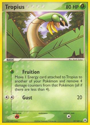 Tropius 27/101 - Hidden Legends - Poke-Collect