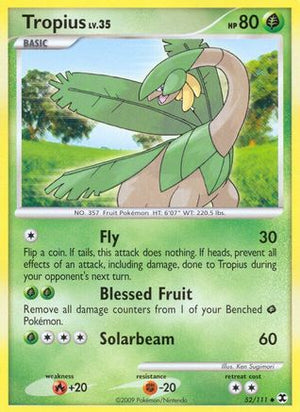 Tropius 52/111 - Rising Rivals Reverse Holofoil - Poke-Collect