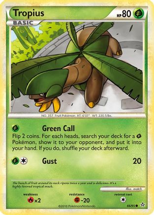 Tropius 66/95 - HSUnleashed - Poke-Collect