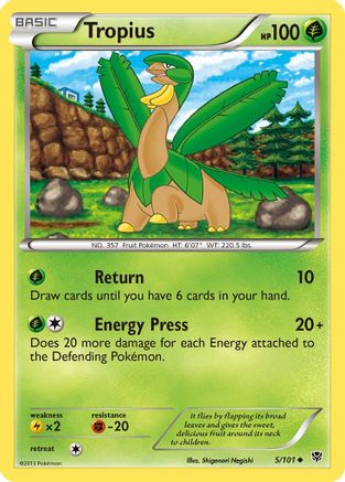 Tropius 5/101 - Plasma Blast - Poke-Collect
