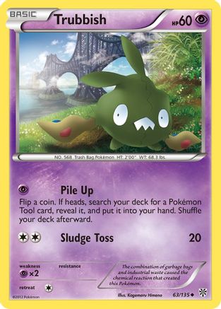 Trubbish 63/135 - Plasma Storm Reverse Holofoil - Poke-Collect