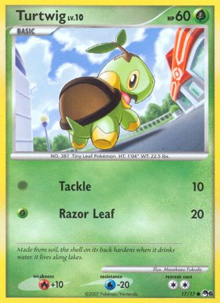 Turtwig 17/17 - POP Series 6 Holofoil - Poke-Collect