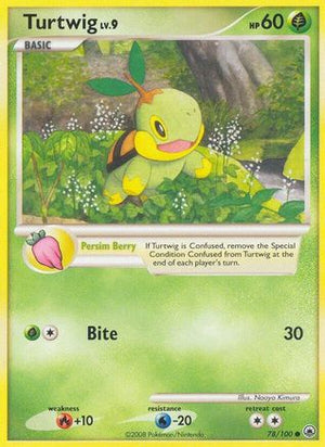 Turtwig 78/100 - Majestic Dawn - Poke-Collect