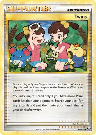 Twins 89/102 - HSTriumphant - Poke-Collect