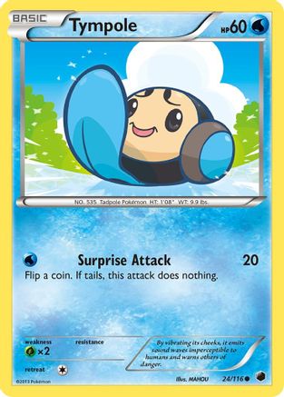 Tympole 24/116 - Plasma Freeze - Poke-Collect