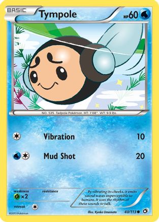 Tympole 40/113 - Legendary Treasures Reverse Holofoil - Poke-Collect
