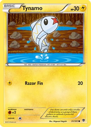 Tynamo 31/101 - Plasma Blast - Poke-Collect