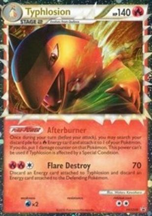 Typhlosion HGSS09/25 - HGSS Black Star Promos Holofoil - Poke-Collect
