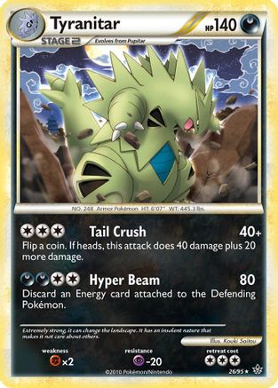 Tyranitar 26/95 - HSUnleashed - Poke-Collect
