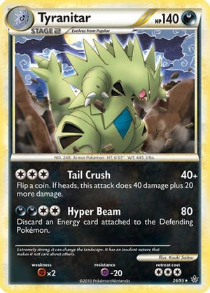 Tyranitar 26/95 - HSUnleashed - Poke-Collect