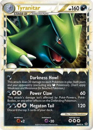 Tyranitar 88/95 - HSUnleashed Holofoil