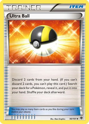 Ultra Ball 90/101 - Plasma Blast Reverse Holofoil - Poke-Collect