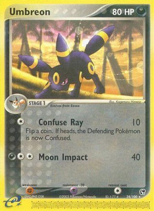 Umbreon 24/100 - Sandstorm Reverse Holofoil - Poke-Collect