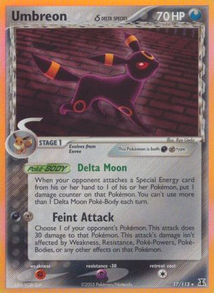 Umbreon δ 17/113 - Delta Species Reverse Holofoil - Poke-Collect