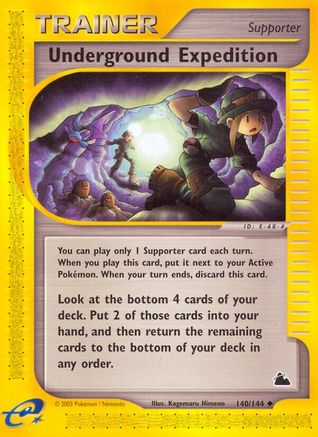 Underground Expedition 140/144 - Skyridge - Poke-Collect