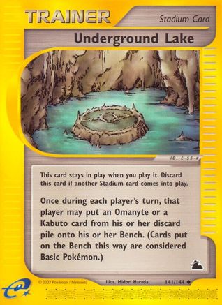 Underground Lake 141/144 - Skyridge - Poke-Collect