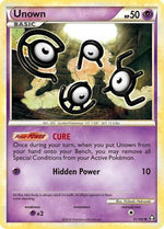 Unown 51/102 - HSTriumphant - Poke-Collect