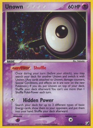 Unown Q/115 - Unseen Forces Holofoil - Poke-Collect