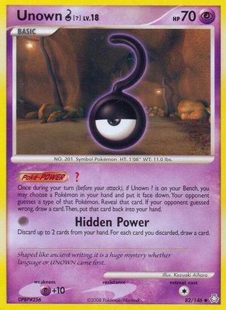 Unown ? 82/146 - Legends Awakened Reverse Holofoil - Poke-Collect