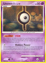 Unown I 37/123 - Mysterious Treasures Reverse Holofoil - Poke-Collect