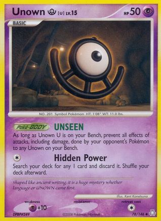 Unown U 78/146 - Legends Awakened - Poke-Collect
