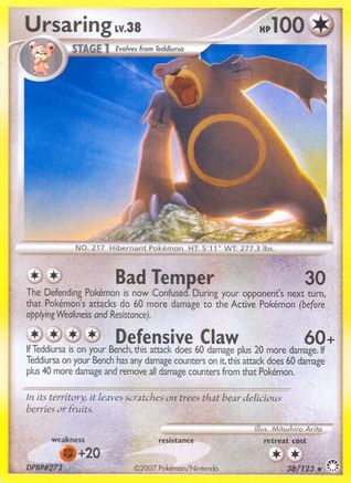 Ursaring 38/123 - Mysterious Treasures - Poke-Collect