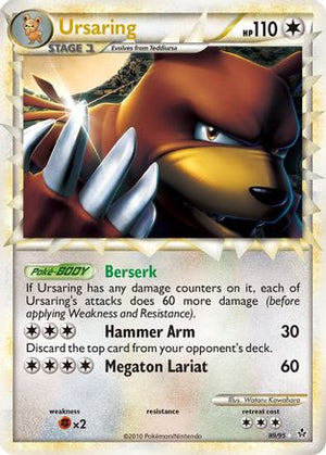 Ursaring 89/95 - HSUnleashed Holofoil - Poke-Collect