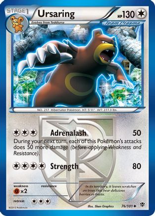 Ursaring 76/101 - Plasma Blast - Poke-Collect
