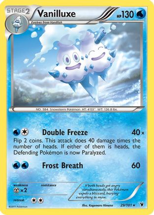 Vanilluxe 29/101 - Noble Victories - Poke-Collect
