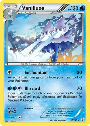 Vanilluxe 37/135 - Plasma Storm - Poke-Collect