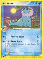 Vaporeon 25/100 - Sandstorm Reverse Holofoil - Poke-Collect