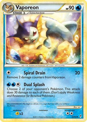 Vaporeon 52/95 - Call of Legends - Poke-Collect