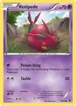 Venipede 38/98 - Emerging Powers Reverse Holofoil - Poke-Collect