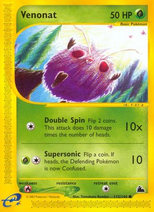 Venonat 112/144 - Skyridge - Poke-Collect