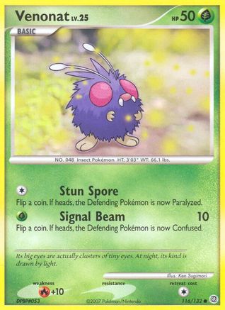 Venonat 116/132 - Secret Wonders - Poke-Collect