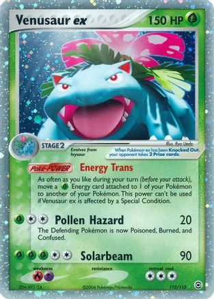 Venusaur ex 112/112 - FireRed & LeafGreen Holofoil - Poke-Collect