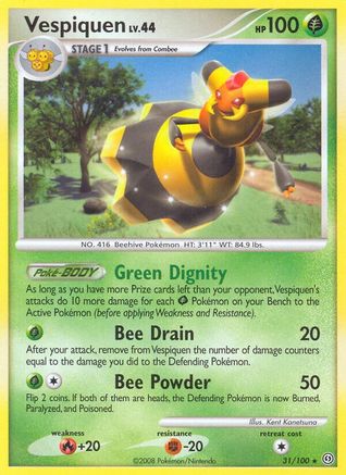 Vespiquen 31/100 - Stormfront Reverse Holofoil - Poke-Collect