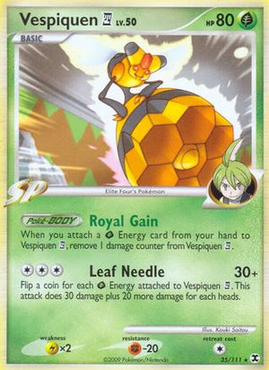 Vespiquen E4 35/111 - Rising Rivals Reverse Holofoil - Poke-Collect