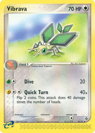 Vibrava 47/97 - Dragon - Poke-Collect