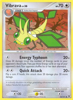 Vibrava 53/111 - Rising Rivals - Poke-Collect