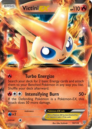 Victini-EX 18/135 - Plasma Storm Holofoil - Poke-Collect