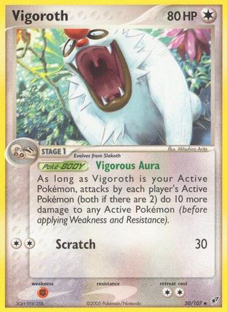 Vigoroth 50/107 - Deoxys - Poke-Collect