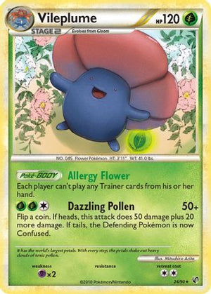 Vileplume 24/90 - HSUndaunted - Poke-Collect