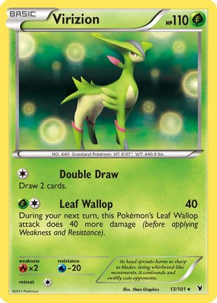 Virizion 13/101 - Noble Victories Holofoil - Poke-Collect