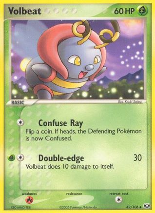 Volbeat 42/106 - Emerald - Poke-Collect